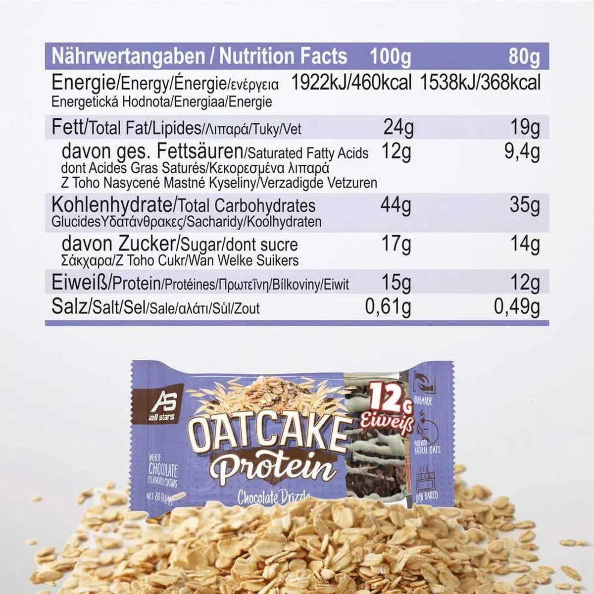 OATCAKE 12x Protein Bar-Proteinriegel-Maniac-Sports.de