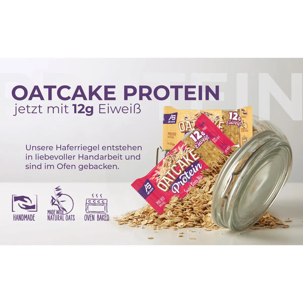 OATCAKE 12x Protein Bar-Proteinriegel-Maniac-Sports.de