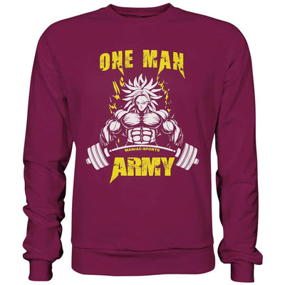 ONE MAN ARMY - Sweatshirt-Sweatshirts-Maniac-Sports.de