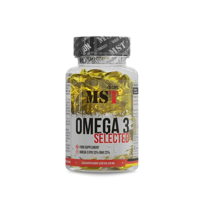 Omega 3 Selected 60 Softgels-Omega 3-Maniac-Sports.de