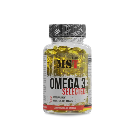 Omega 3 Selected 60 Softgels-Omega 3-Maniac-Sports.de