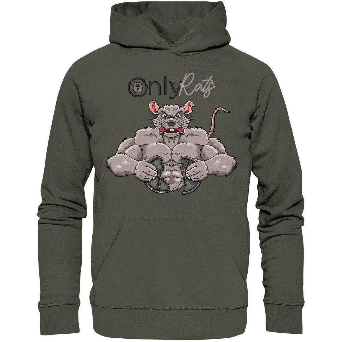 Only Rats Hoodie-Hoodies-Maniac-Sports.de