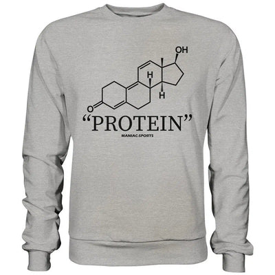 "PROTEIN" - Sweatshirt-Sweatshirts-Maniac-Sports.de