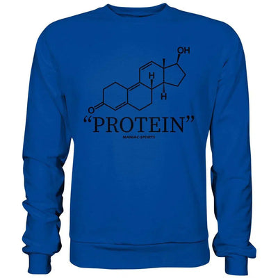 "PROTEIN" - Sweatshirt-Sweatshirts-Maniac-Sports.de