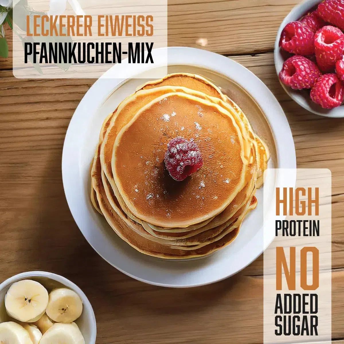 Pancake Protein-Mix 600g Dose-Low Carb Lebensmittel-Maniac-Sports.de