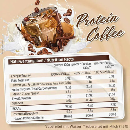 Protein Coffee 600g Dose-Whey Protein-Maniac-Sports.de