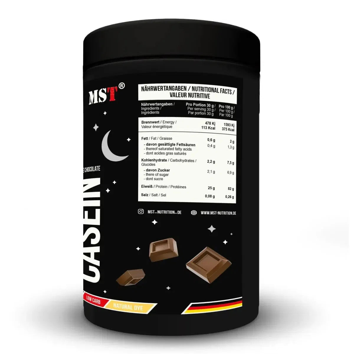 Protein Micellar Casein 900g-Casein Protein-Maniac-Sports.de