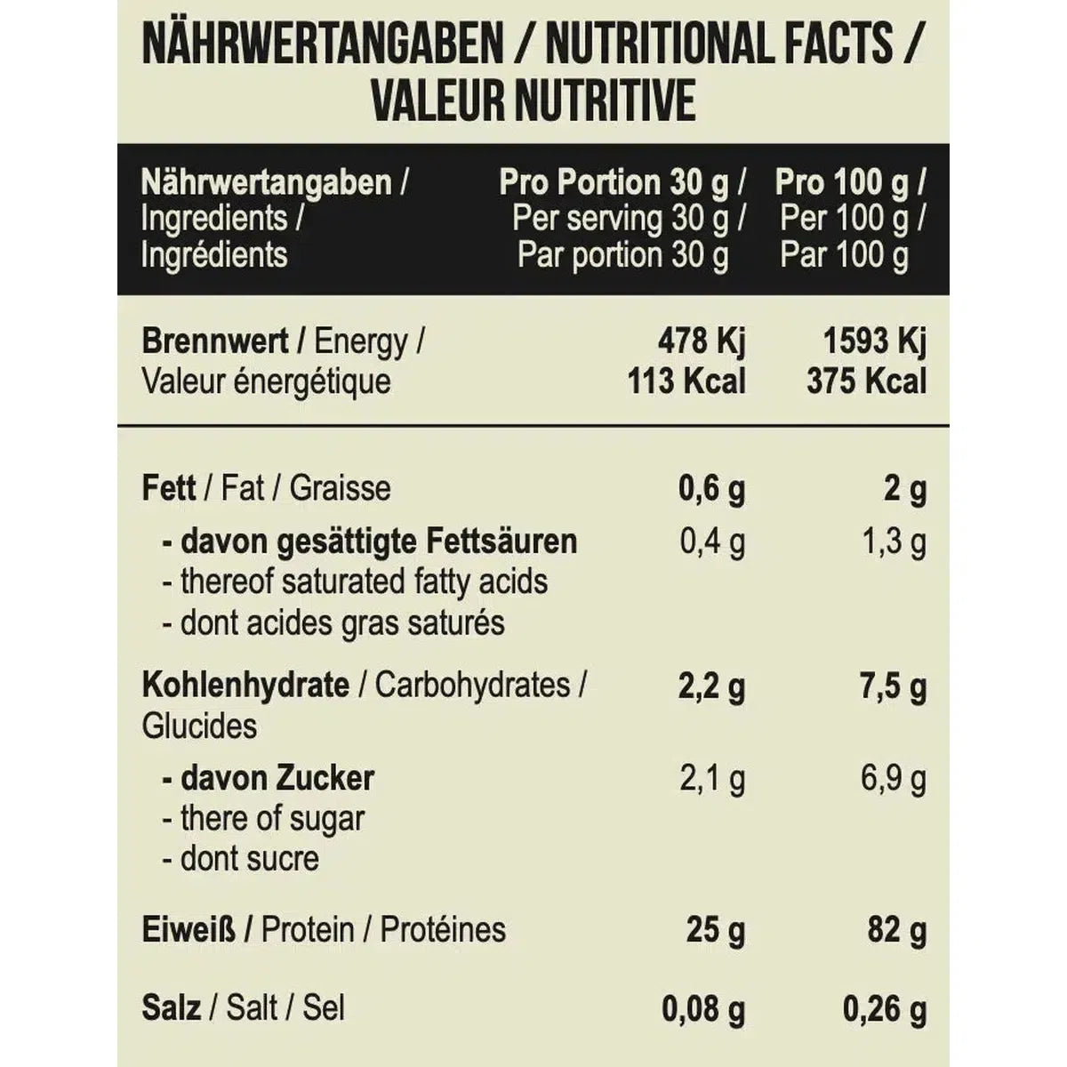 Protein Micellar Casein 900g-Casein Protein-Maniac-Sports.de