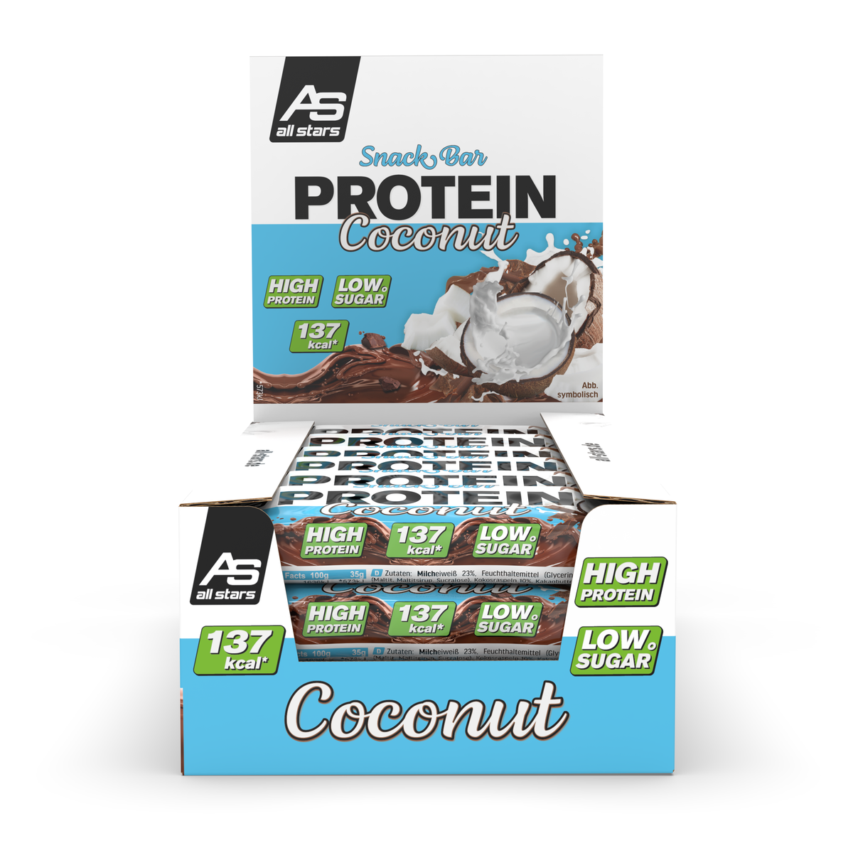 Protein Snack Bar 18 Riegel-Proteinriegel-Maniac-Sports.de