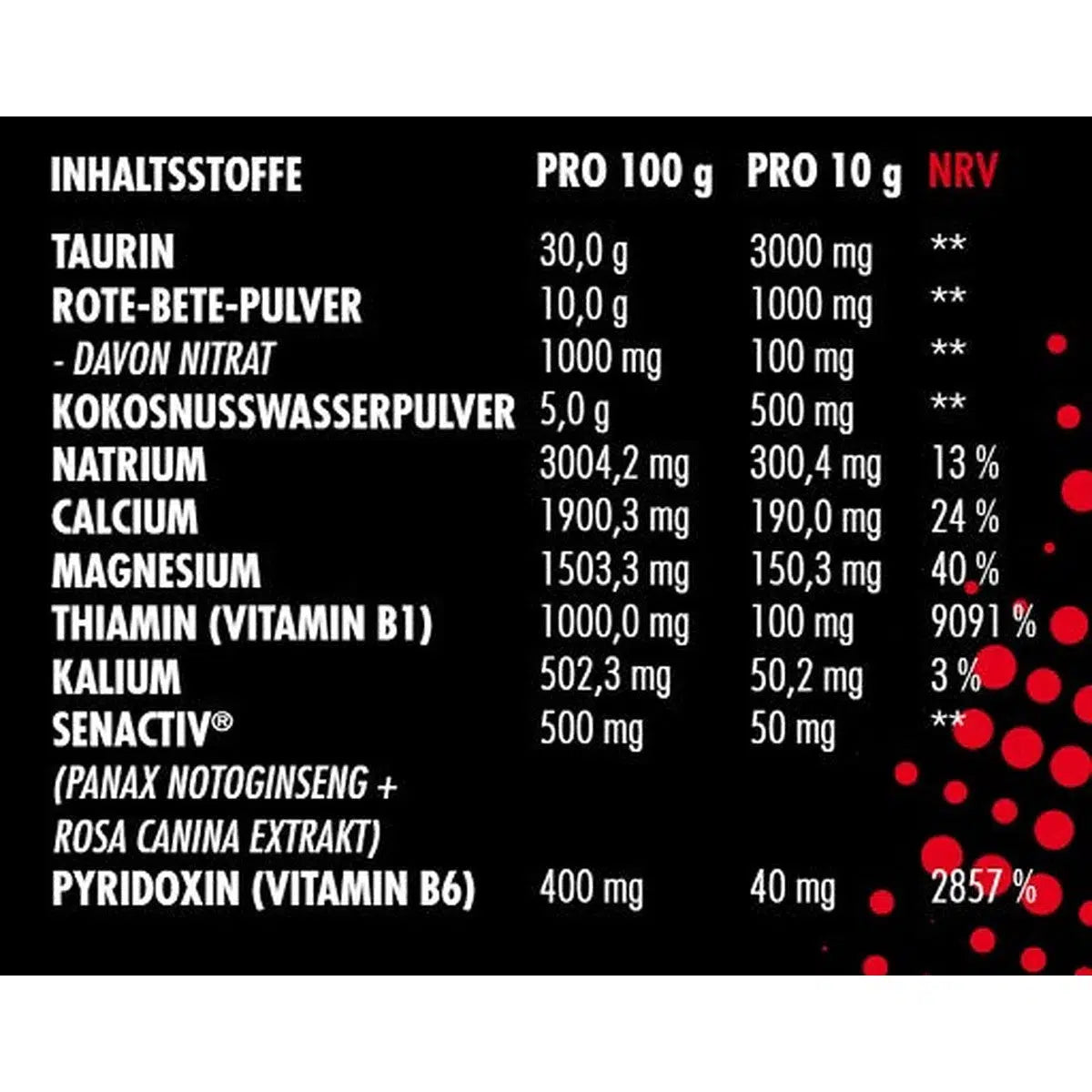 Vasolyte Erdbeer Rhabarber 300g-Mineralstoffe-Maniac-Sports.de