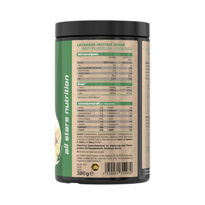 Vegan Protein 390g Dose-Veganes Protein-Maniac-Sports.de