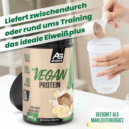 Vegan Protein 390g Dose-Veganes Protein-Maniac-Sports.de