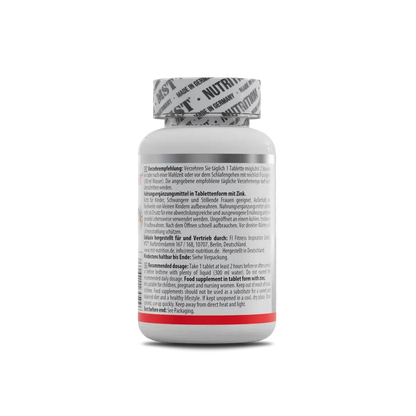 Zinc Chelate Bisglycinate 90 Tabl.-Mineralstoffe-Maniac-Sports.de