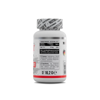 Zinc Chelate Bisglycinate 90 Tabl.-Mineralstoffe-Maniac-Sports.de