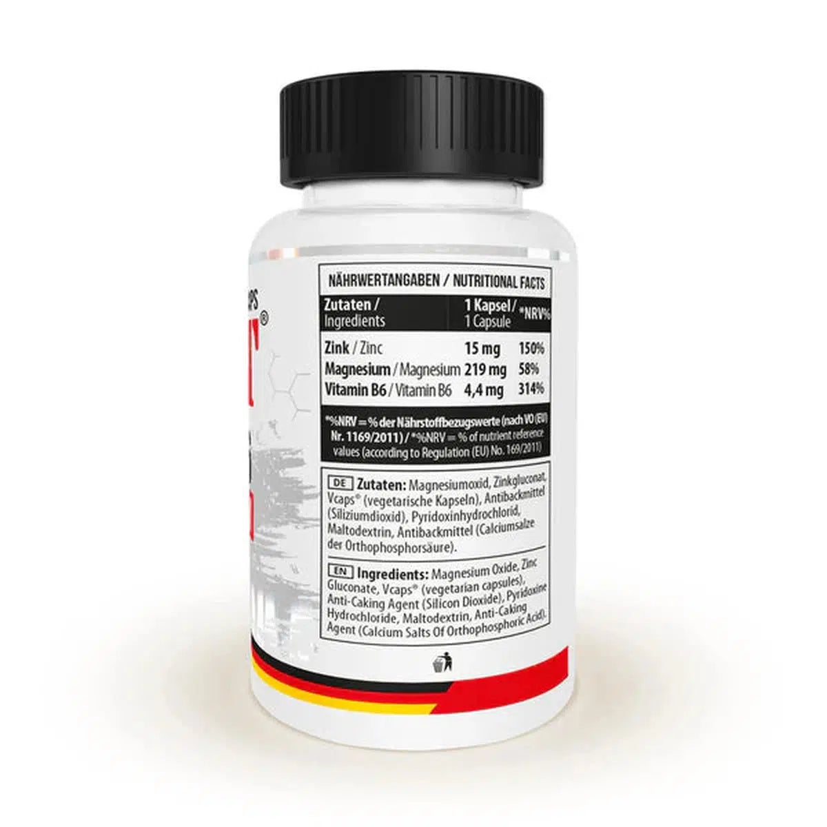 Zinc + Magnesium + B6 60 V-Caps-Mineralstoffe-Maniac-Sports.de