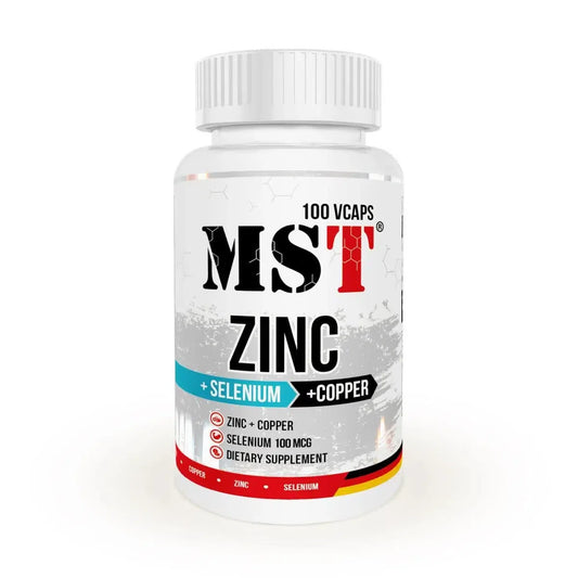 Zinc + Selenium + Copper 100 Tabl.-Mineralstoffe-Maniac-Sports.de